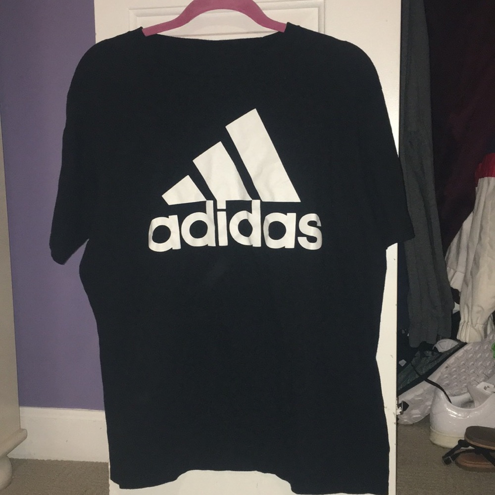Adidas black shirt